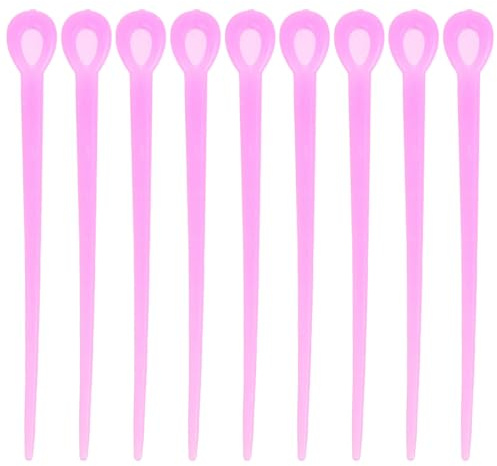 WRITWAA Dauerwellennadeln 180 Stück Wiederverwendbare Haarnadeln Für Spirallocken Haarstyling Zubehör Für Frauen Zufällige Farben