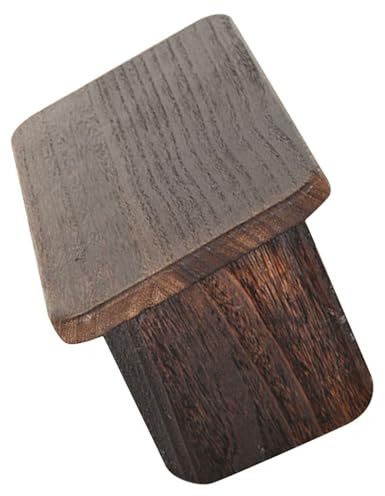 iplusmile Meditationsbank Holz Zen Hocker Tragbare Kniebank Massivholz Gebetskniebank für Meditation und Gebet Innenräume
