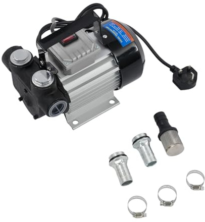 Fuel Transfer Pump Kit, 550W 230V Electric Diesel Transfer Pump, 60L/Min Fuel Transfer Pump