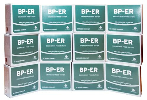 Lebenskraft BP ER Elite Emergency Food Einheiten des führenden Herstellers | Notvorrat Lebensmittel aus Europa | Hochwertige Notfall Nahrungsmittel