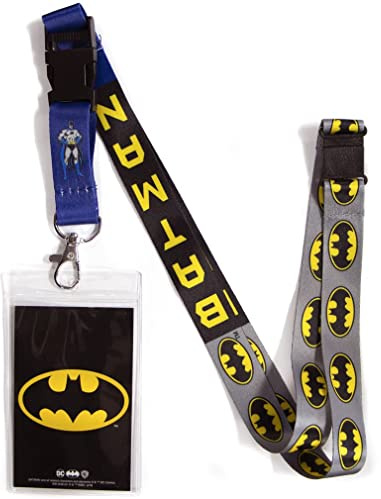 Ata-Boy Batman-Schlüsselband, DC Comics Schlüsselband für Ausweise, Batman-Geschenke und Waren