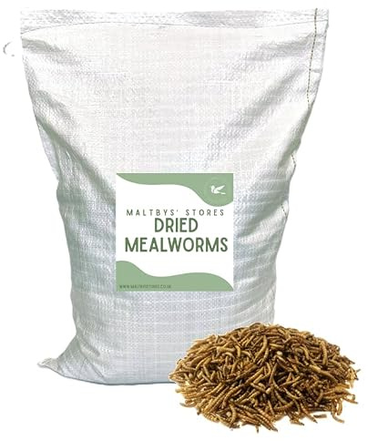 Maltbys' Stores 5kg Dried Mealworms Premium Wild Bird Food
