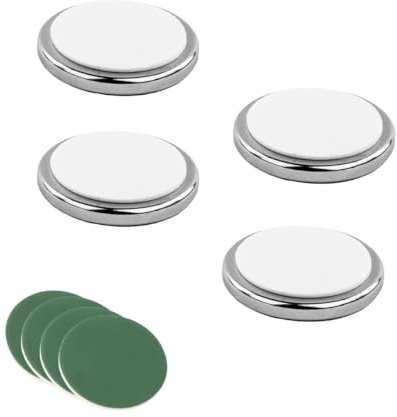 silwy® Power Magnete 4er Set inkl. Vier Klebepunkte - flexibel einsetzbar, perfekt für Caravaning, Camping und Boating