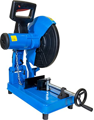 Güde 40558 Metallkreissäge GMK 355 2.3 (220-240 V, 2200 W, 1450 1/min, geeignet für Nichteisenmetalle wie Stahl und Aluminium) Blau