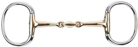 Unterleg-Olivenkopfgebiss KAUGAN® 14 mm, doppelt gebrochen