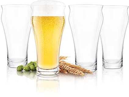Final Touch Brewhouse - Juego de 4 vasos de cerveza, 591 ml (GG502904)