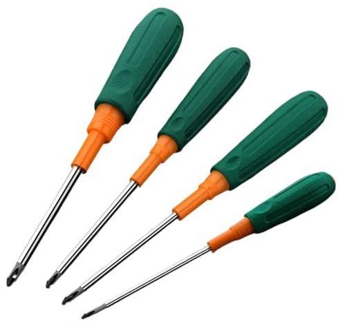 AVIMYA Dreieck-Schraubendreher-Set for Montage und Demontage. Speziell geformtes Fischgrätmuster, U-förmiges Y-förmiges Innenkreuz, magnetisch (Color : Y-Shaped 4 Piece Set)