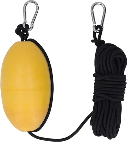 Marine Seil Schleppleine, Harness Boje Ball Float Leash Kajak Drift Socken Anker Angelschwimmer, Gelber Marine Bootsanker Zum Angeln, Drift Anker System Für Marine/Aufblasbar/Motorboot/Segelboot