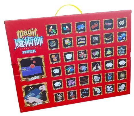 Zaubertricks-Set, Zaubertricks-Set - Erstaunliches Zaubertrick-Set mit Anleitung,Interaktives, lustiges und lehrreiches Zauberer-Rollenspielset mit Anleitung für Mädchen und Jungen ab 7 Jahren