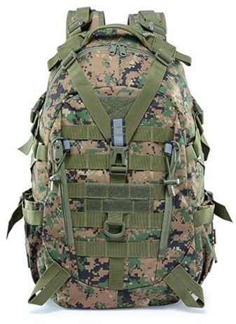 FANDARE 25L Militär Rucksack Molle Taktische Motorrad Wanderrucksack Herren Arbeit für Taktischer Assault Wandern Reisen Outdoor Trekkingrucksack Damen Jagdrucksack Schulrucksack Handgepäck Rucksack