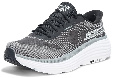 Skechers herr handsfree slipins max dämpning Endeavour-Exciton sneaker, Svart, 43 EU