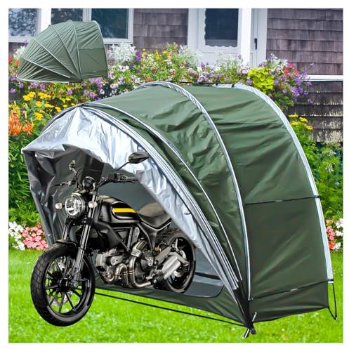 Tente de vélo de rangement extérieur étanche à suspendre 2 en 1, housses de vélo, rangement extérieur étanche, protection contre le vent, la pluie, la neige, la poussière, stockage extérieur, abris