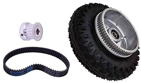 Rtppyakk 200X50Mm Skateboard Getriebe Motor StüTze Kit für Longboard Off Road Board Pully Rad