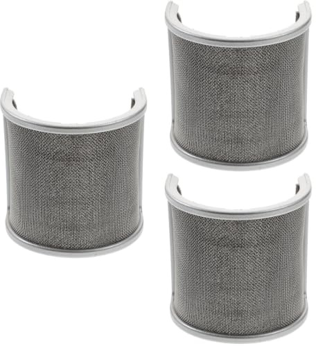 TINEASUR 3pcs Metal Pop Filter for Microphone Windscreen Mic Shield Microphone Filter Wind Cover for Vocal Booth Dampener for Studio Recording