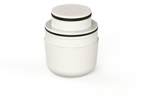 GLACIER FRESH 3X Flow Water Pitcher Filtro compatibile con LS Home, confezione da 1 | Ricambio per brocche e dispenser in vetro LS Home e GF, filtro a carbone attivo certificato per rimuovere il 99% del cloro