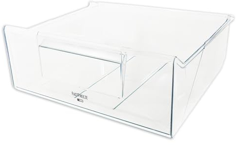 SPARES2GO Top Upper Middle Drawer for Smeg C3170 C7280 UKC3170P UKS3F0922P Fridge Freezer Container Box