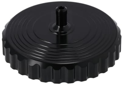 CNC Tankdeckel mit Entlüftung, Sport Optik, Schwarz - für Simson S50, S51