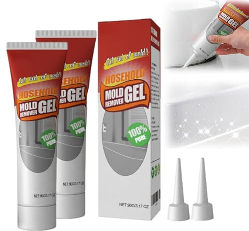 CRGANGZY 2PCS NEXA-Entfernergel, sehr effektiv im Eindringen, geeignet for Badezimmer- und Küchenfliesenlücken, Wandreinigung, Leicht Formel, die die Oberfläche nicht beschädigt