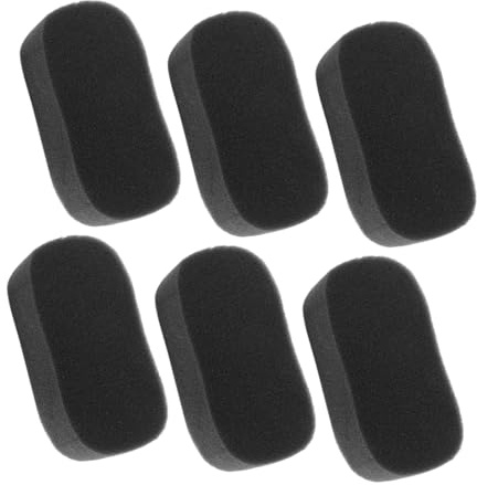 FIXOSHEE 6pcs Horse Grooming Sponge Soft Bristle Cleaning Tools Reusable Horse Bath Scrubbers Gentle Care for Body and Coat