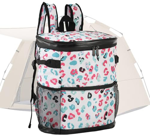 Zaino refrigerante – Borsa porta pranzo impermeabile Oxford – Zaini da spiaggia, per pesca, auto, picnic, campeggio, lavoro, viaggi, golf, costruzione spiaggia