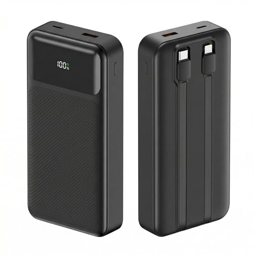 Power Bank Bateria Externa Carga Rapida 22.5W 20000mAh Bateria Portatil Cargador Movil Powerbank Moviles Batería Portátil Carga Rapida