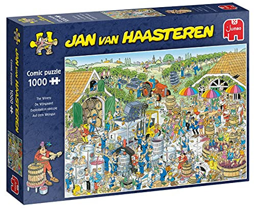 Jumbo, Jan Van Haasteren - The Winery - 1000 Piece, Jigsaw Puzzles for Adults, 1,000 piece