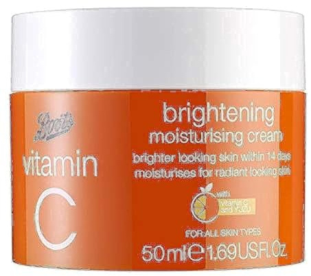 Boots Vitamin C Brightening Moisturising Cream 50ml