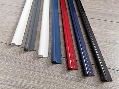 KederUk Campervan Motorhome Caravan Awning Rail C Channel Powder Coated (Candy White, 100 cm)