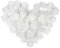 Mesybveo 50 Stück Schaumrosen Weiße, 7cm Künstliche Rosen, Mini Kunstblumen, Künstliche Rosenköpfe Foamrosen Wie Echt, Rosen Künstlich für Hochzeit Valentine's Day Partei Nach Hause Dekoration