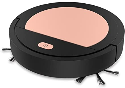 CHDWEY Aspiradoras robóticas Robot de Barrido 3 en 1, Robot Inteligente automático, aspiradora de Limpieza de Suelo silenciosa, barredora de succión