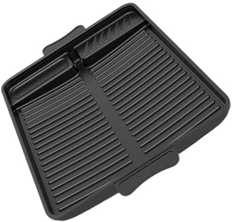 AUTSUPPL Plaque De Cuisson Antiadhésive Pour Barbecue Intérieur Poêle à Griller Rectangulaire Pour Réchaud De Camping Marmite Pour Grillade