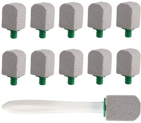 10 Pack Toilet Pumice Cleaning Stone, Limescale Remover Toilet Scrubber, Powerful Toilet Limescale Remover Scrubber for Bathroom and Kitchen Use