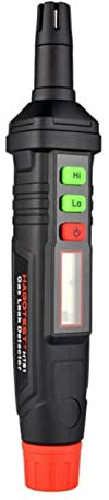KONGMM Air Quality Detector, Gas Leak Detector Alarm Combustible Gas Analyzer Detector For All Types Flammable Gas Methane Natural Gas CO CH4 Methane 649A for Home Office School