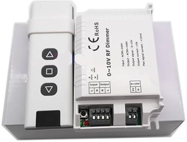 Dimmer LED ad alta tensione 0-10 V DM015 AC110V 220 V 1 canale 1CH dimmerabile con bordo di uscita 3 tasti con controllo dimmer LED
