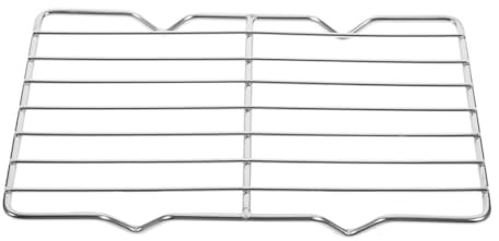 Ipetboom Rejilla De Enfriamiento De Pan y Bandeja para Hornear En Acero Inoxidable 38x28 Cm para Cocinar Al Aire Libre y Horno Patas Antideslizantes y Malla Fina Resistente