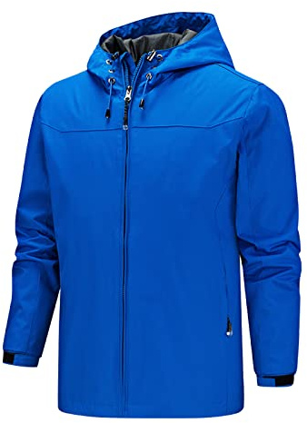 Trench Antipioggia Leggera Giacca Antipioggia Impermeabile Sportivo con Cappuccio Trench Impermeabile Ragazza Traspirante Pieghevole Giacca Antipioggia Impermeabile Pioggia per Tutte Le Stagioni