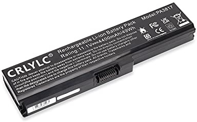 CRLYLC PA3817U-1BRS PA3817U-1BAS Notebook Laptop Akku für Toshiba Satellite L750 C650 C660 C660D C650D C655 C665 C670D A660 A665 L600 L650 L655 L670 L675 L700 L750D L755 L770 P750 PABAS228 Batterie