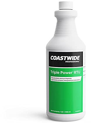 Coastwide Professional Triple Power Degreaser RTU, 0.95‑Liter Bottles, 6/Carton — Ready‑to‑Use Industrial Degreaser for Kitchens, Floors & Commercial Surfaces