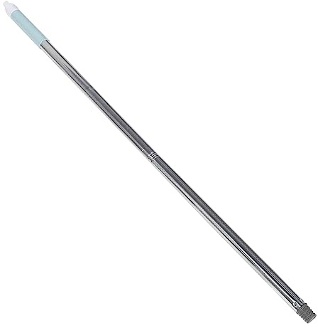 DOITOOL Stainless Steel Broom Screw in Design Replacement Stick Random Color with 22mm Inner Diameter, Sturdy Mop Handles for Easy Assembly and Disassembly, for Indoor Floor Cleaning and Sweeping
