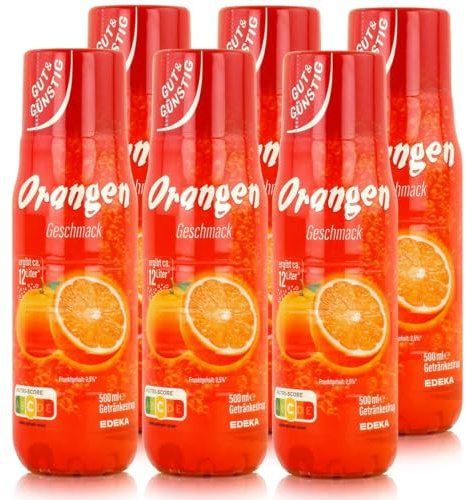 H-O Gut & Günstig Orange Getränkesirup 6er Pack (6x500ml)