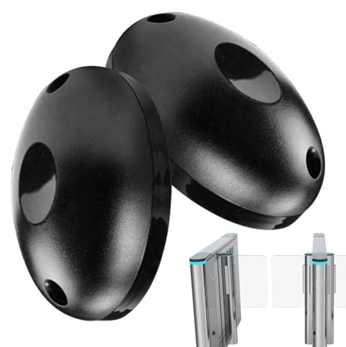 Sensor de Apertura de Puerta - Detector de Infrarrojos, sensores de Seguridad Impermeables de 12 V | 1 par de detectores de Movimiento, Alarma antirrobo para abridor automático de Puerta corredera