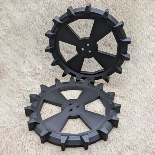 2 Stck Ersatz Antriebsräder Rad passend zu Husqvarna Automower 105 305 308 | Ersatzteil Zubehör Mähroboter Spikes Gelände Offroad Räder Ersatzrad