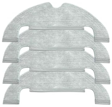 Accessoires For Aspirateur Robot. Compatibles Avec Dreame Z10 Pro Et D10 Plus. Pièces De Rechange For Serpillière.(Mop cloth x4)