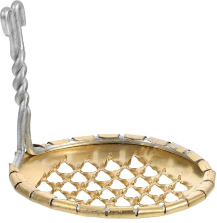 GRIRIW Grattoir à Gelée Professionnel en Cuivre, Outil Compact en Inox pour Racler Gelée de Haricots, Accessoire la Cuisine Pratique et Suspendu, 1 Pièce, Ergonomique et Peu Encombrant