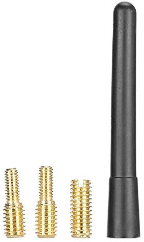 Auto Antenne - Kurze AM/FM Radio Signalantenne mit 3 Schrauben, universal geeignet für viele Fahrzeuge, anpassungsfähige Ersatzteile