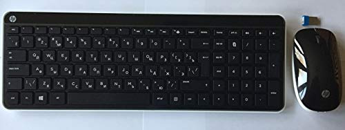 Languagesource.com Teclado y ratón inalámbricos HP Ruso (EN/RU)