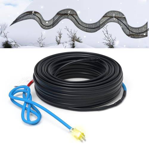 TDSF1 Selbstregulierendes vormontiertes Heizkabel 38m 120V Dachpfannen und Rohrfrostschutz