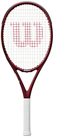 Wilson Tennisschläger Triad Five, Carbonfaser, Kopflastige Balance, 280 g, 69,2 cm Länge