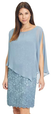 Vera Mont Damenkleid, Blaugrau., 48