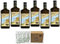 CAFFO AMARO DEL CAPO 6 BOTTIGLIE DA 1 LITRO CON 6 BICCHIERI ORIGINALI